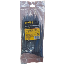 Хомут нейлон 3.6×150мм 100шт (чорний) SIGMA